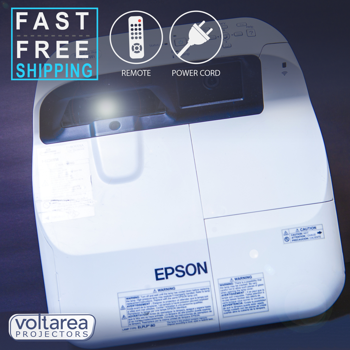 Epson BrightLink Pro 1410Wi Ultra Short-Throw Projector USED