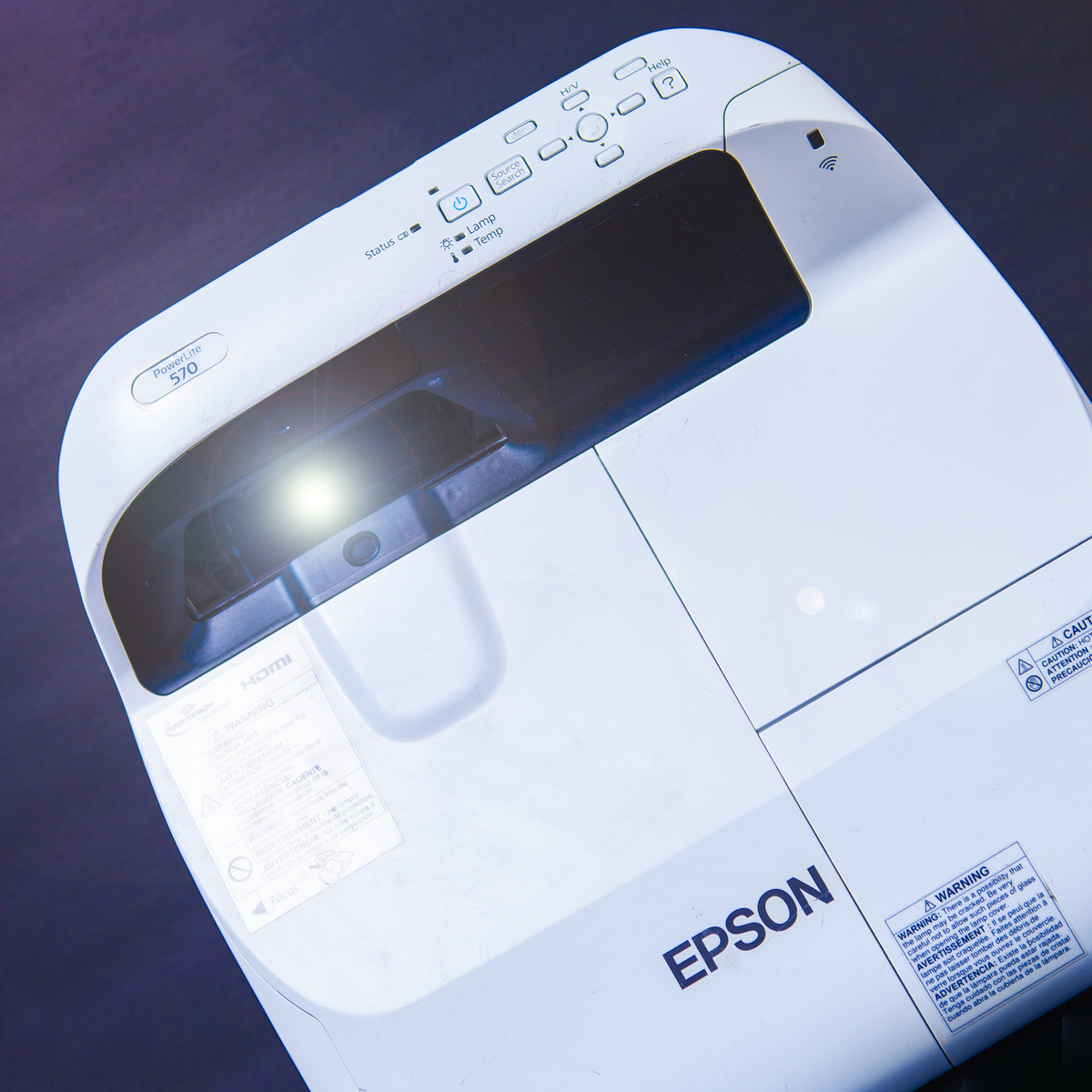 Epson PowerLite 570 Ultra Short-Throw Projector USED