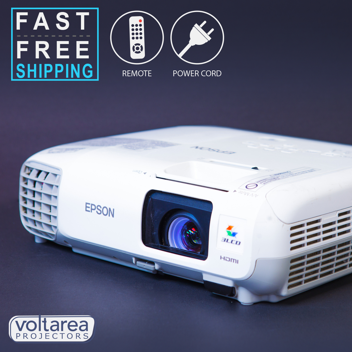 Epson POWERLITE 905 Projector USED