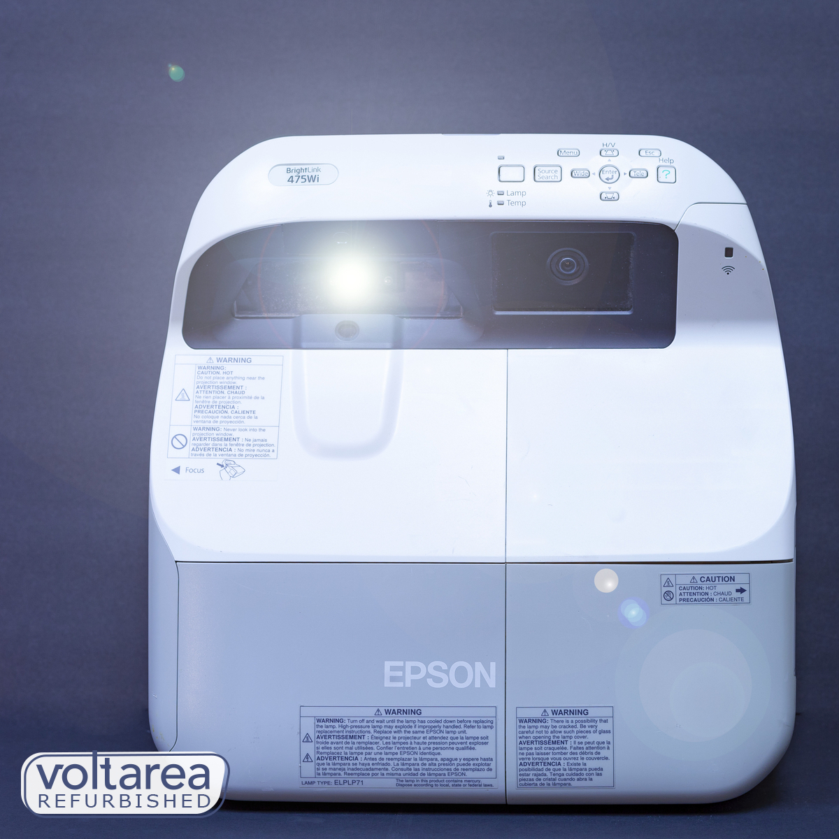 Epson BrightLink 475Wi Ultra Short-Throw Projector REFURBISHED