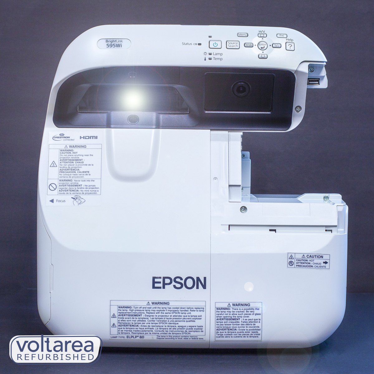 Epson BrightLink 595wi Ultra Short-Throw Projector REFURBISHED