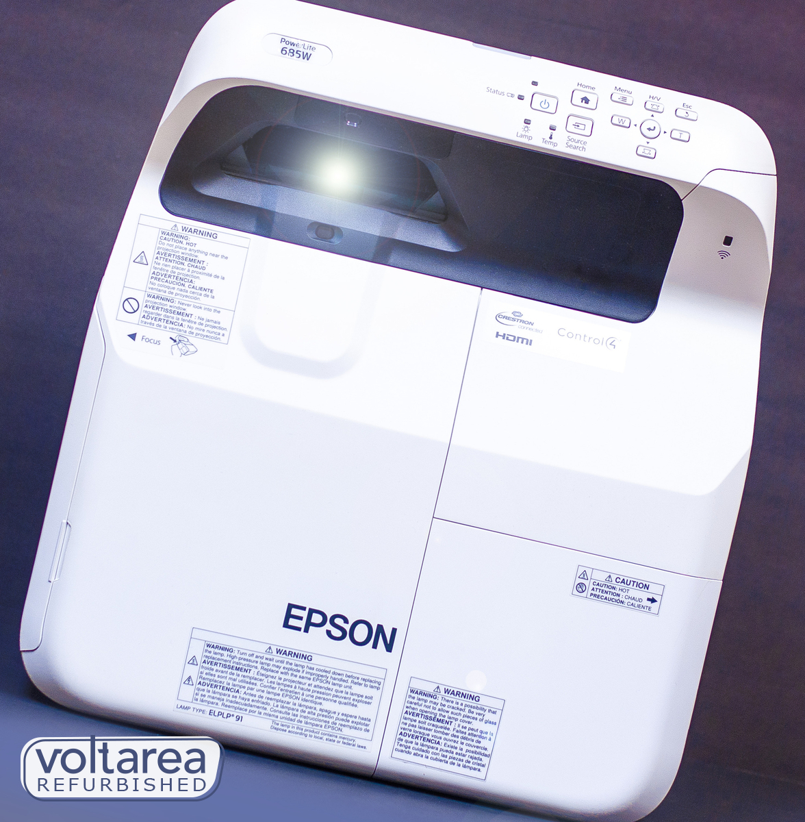 Epson PowerLite 685W Ultra Short-Throw Projector USED