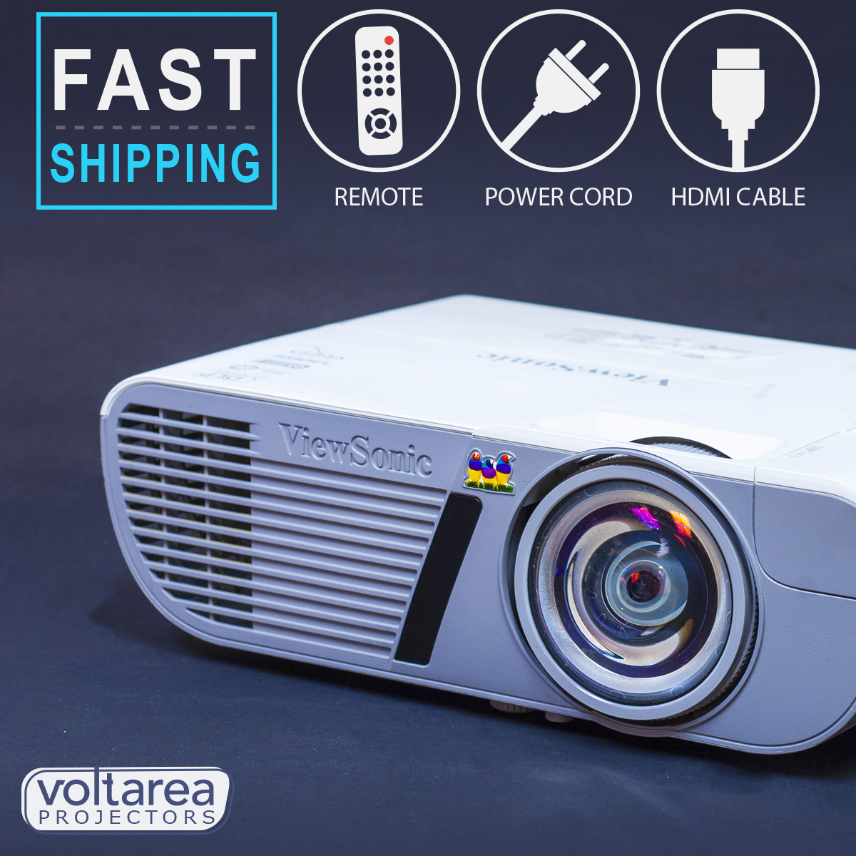 ViewSonic PJD6352LS Short-Throw Projector USED