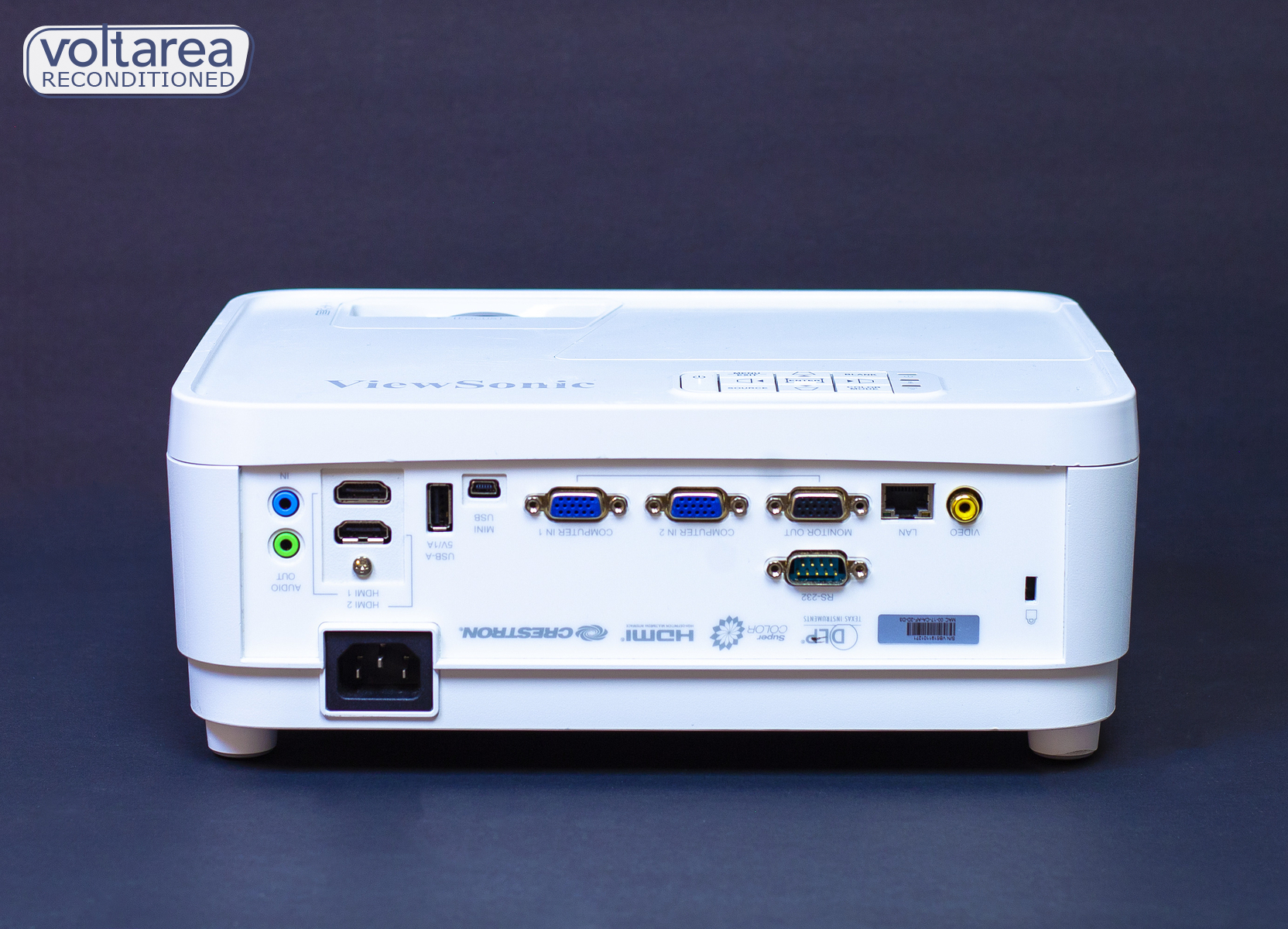 RECONDITIONED Short-Throw Projector 3500 LUMENS 3D w/remote HDMI 1080p - Picture 5 of 6
