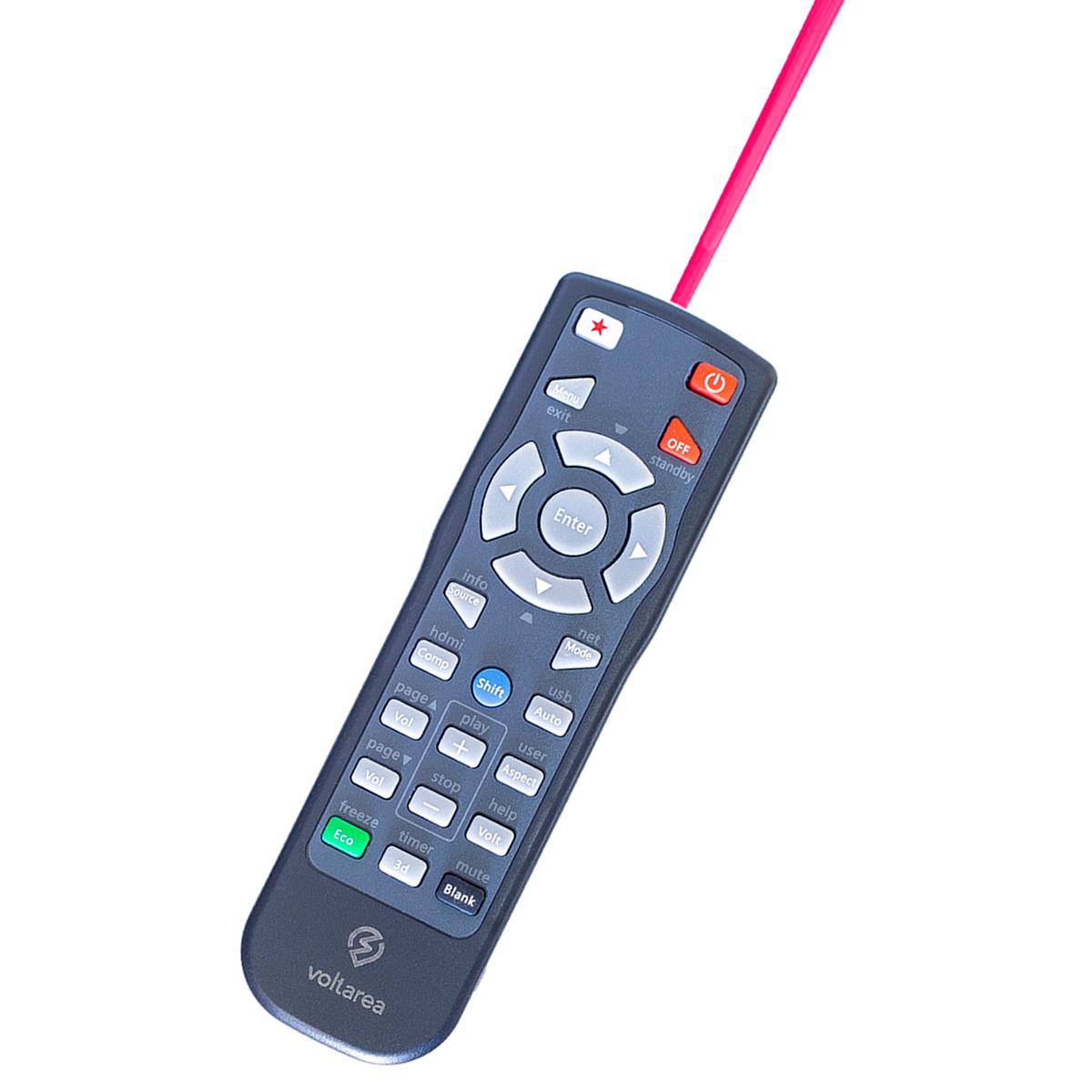 Remote Control For Smart Unifi 35 projector with Laser Pointer